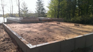 A close up view of the Foundation.